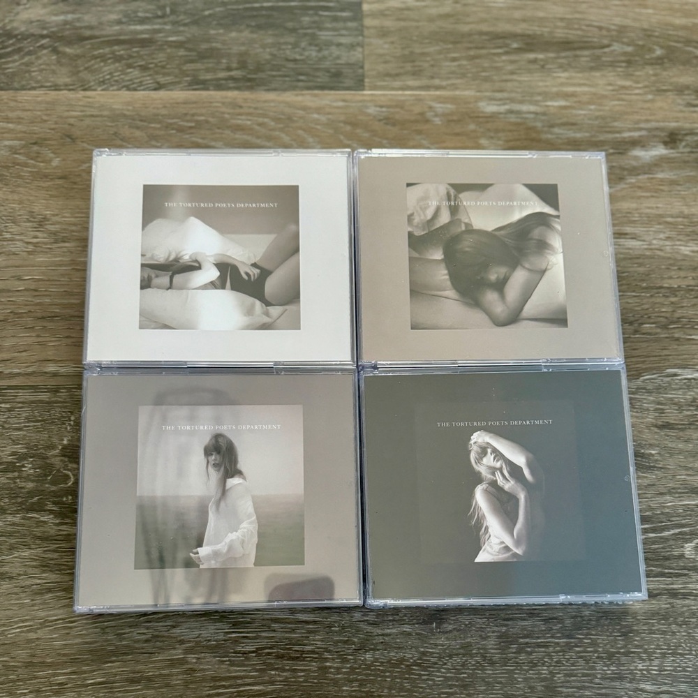 Taylor Swift Tortured Poets Department Collectors Edition- All 4 Versions CD